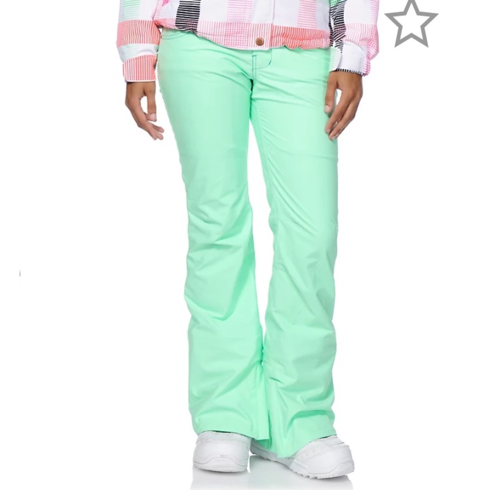 Aperture Kaleidoscope Mint 10K Stretch Snowboard Pants - Picture 2 of 12